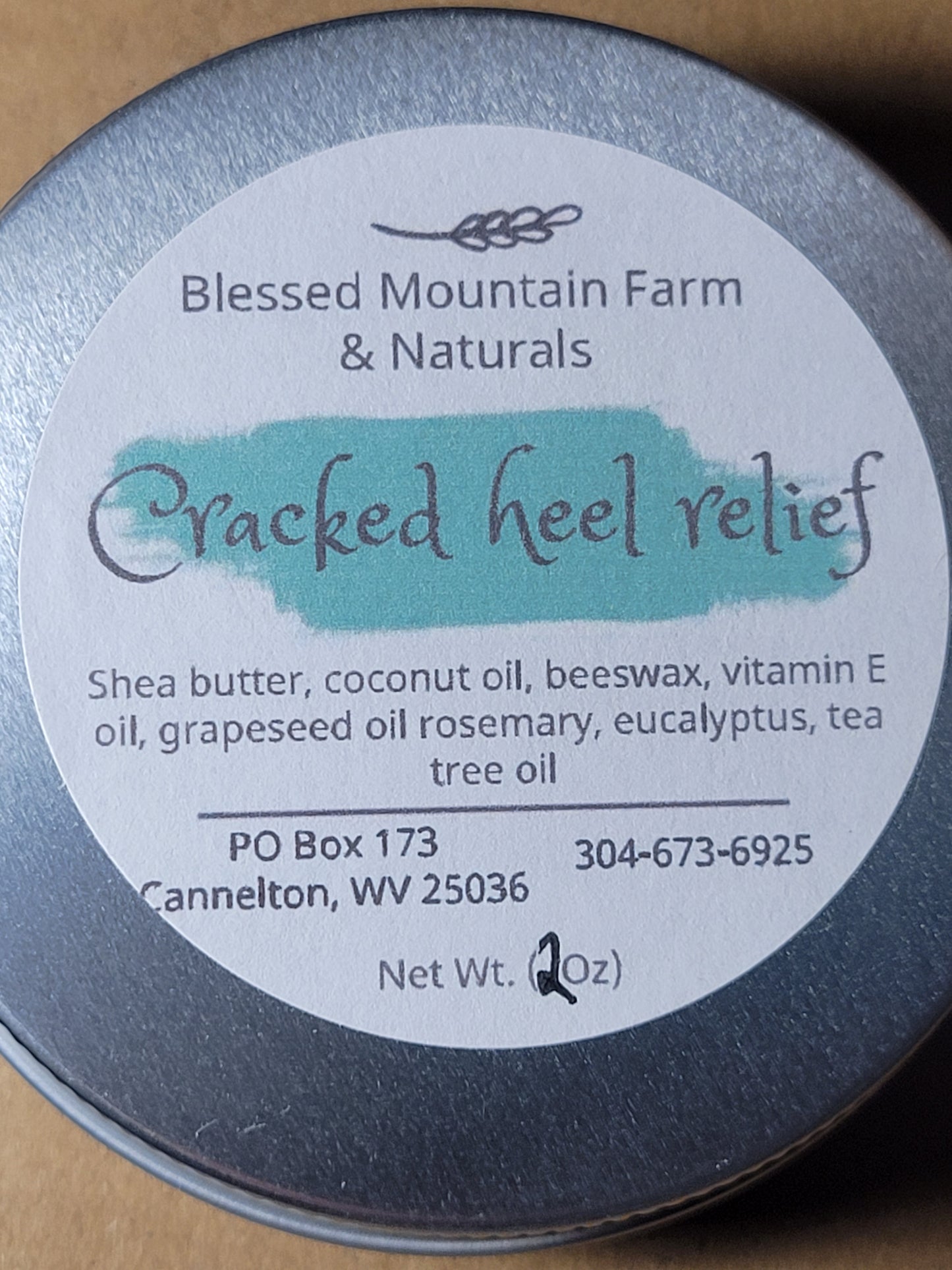 Cracked heel salve