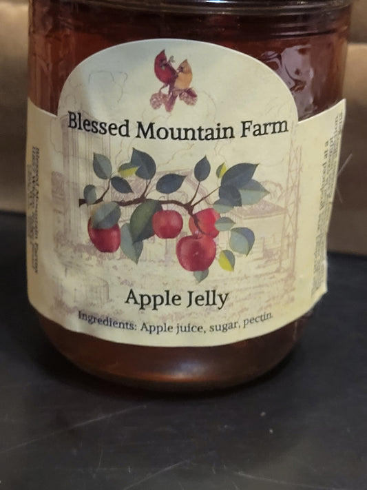 Sweet apple jelly