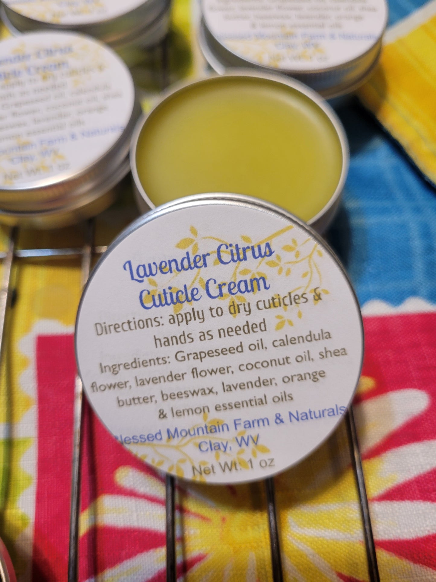 Lavender Citrus Cuticle Cream