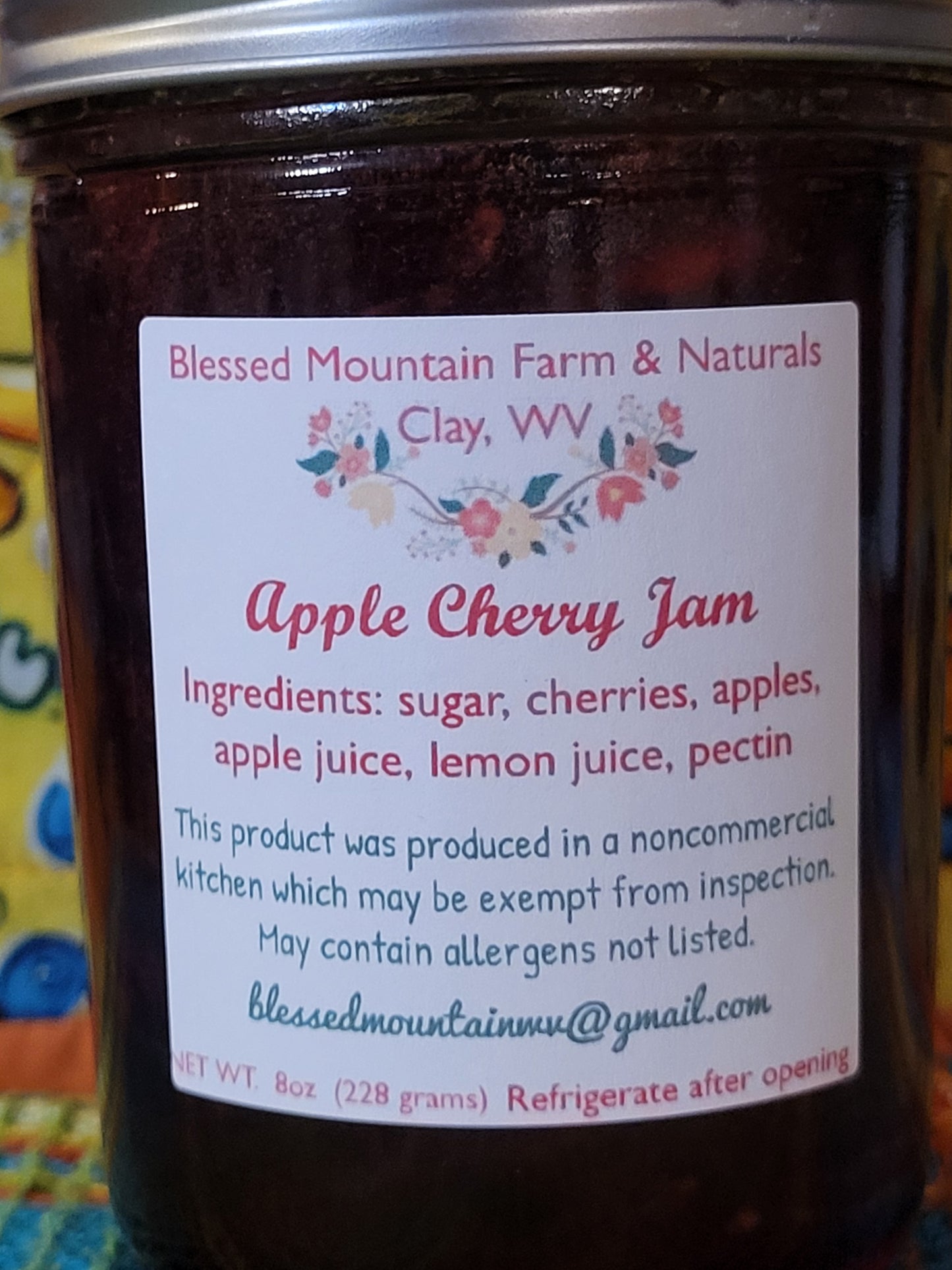 Apple Cherry Jam