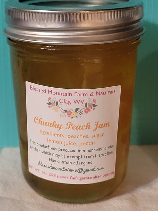 Chunky Peach Jam