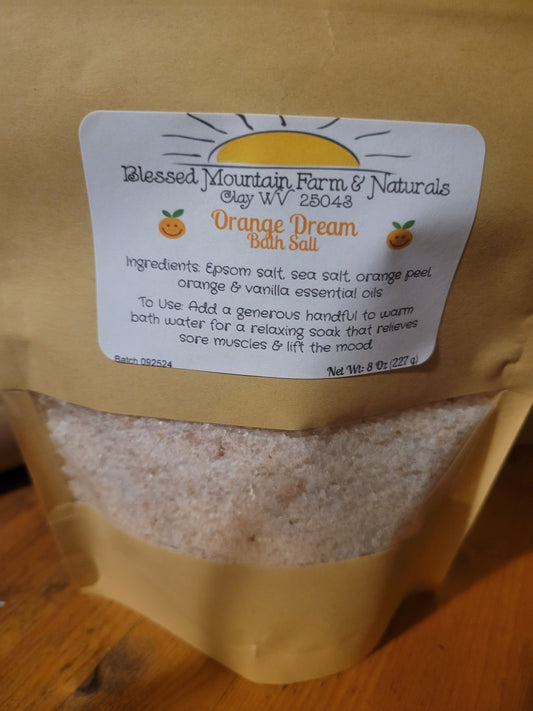 Orange Dream Bath Salt